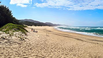 La spiaggia di capo Vidal